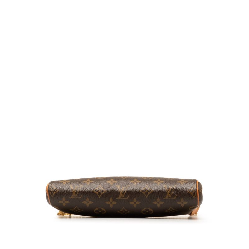 Brown Louis Vuitton Monogram Eva Satchel - Image 4