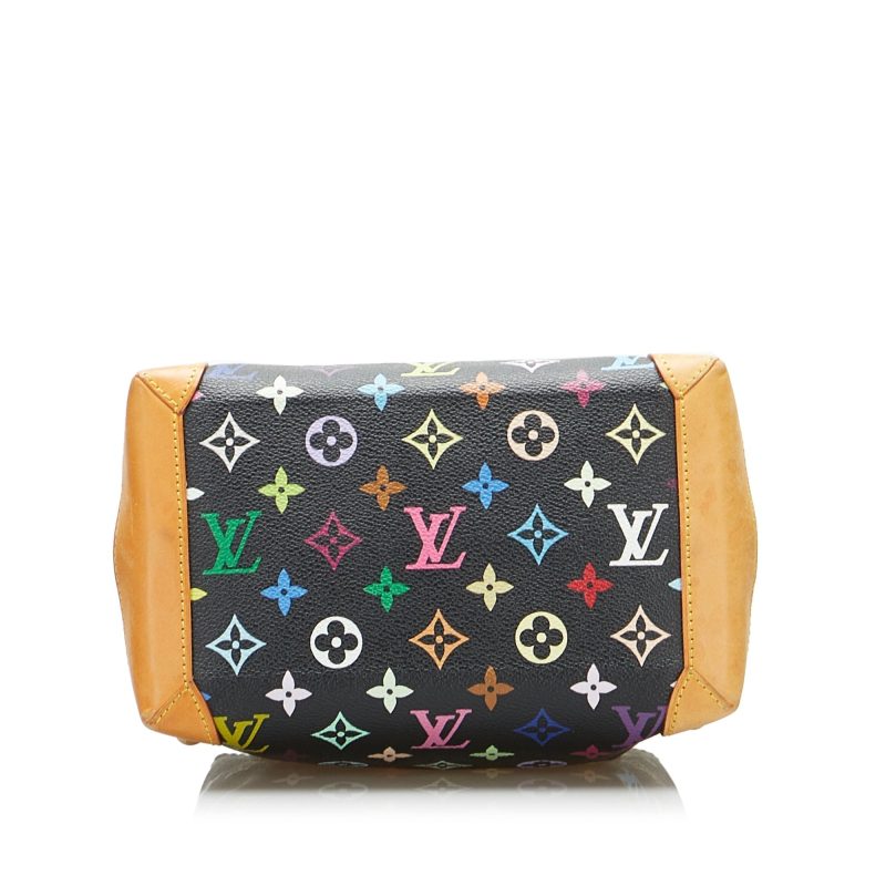 Louis Vuitton Audra Black Multicolor Monogram Canvas - Image 4