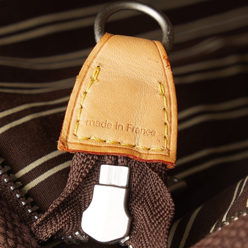 Brown Louis Vuitton Crystal Inclusion Resin Ring - Image 6