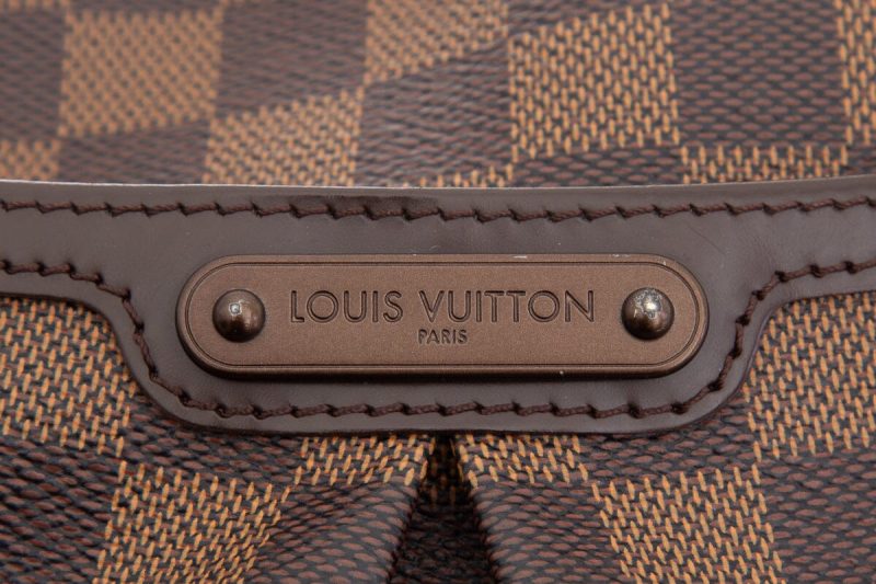 Louis Vuitton Brown Damier Ebene Pochette Handbag - Image 6