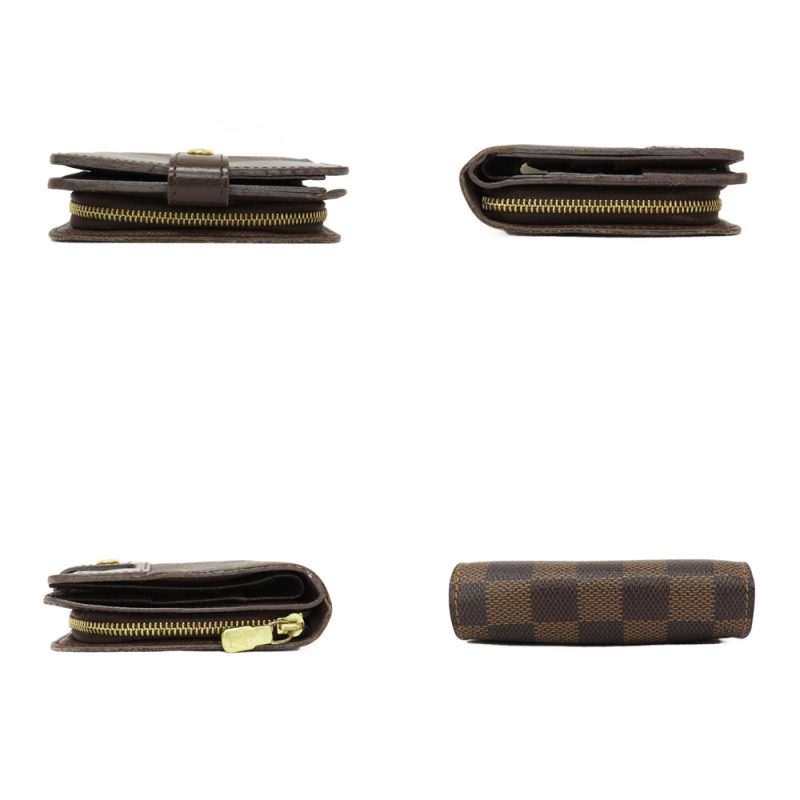 LOUIS VUITTON compact coin card holder NoirM82245 Monogram Shadow - Image 3