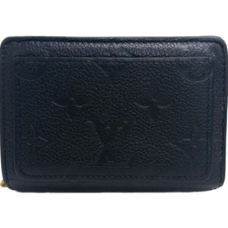 LOUIS VUITTON Compact zip Brown M61667 Monogram