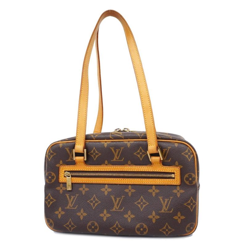 LOUIS VUITTON Chalk・Pouch granite grayM81572 Taurillon Clamming