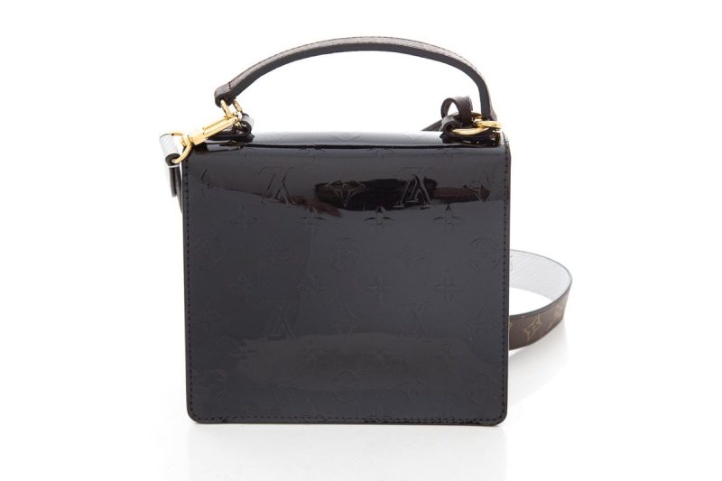 Louis Vuitton Black & White Vernis Kusama Infinity Dots Zippy Wallet - Image 4
