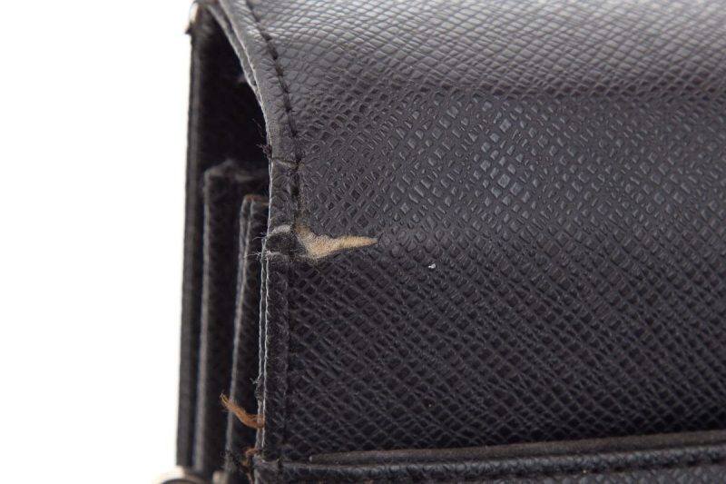 Louis Vuitton Black Slender Wallet - Image 8