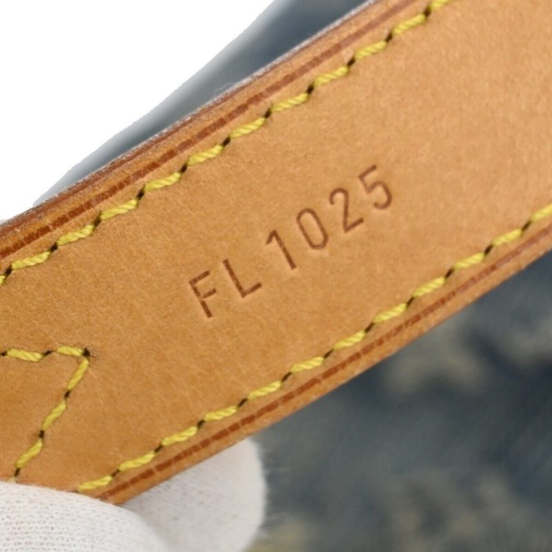 LOUIS VUITTON Baggy Blue M95048 Monogram Denim Size GM - Image 6