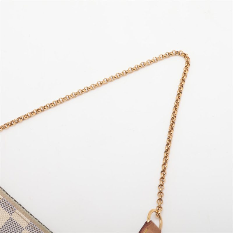 Louis Vuitton Damier Azur Delightful MM Shoulder Bag (SHF-HQhgXp) - Image 5