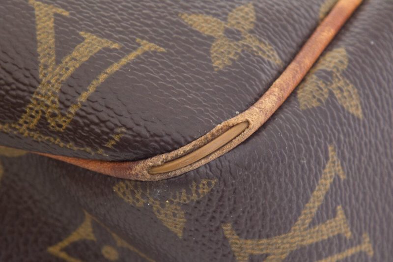 Louis Vuitton Brown Canvas Shoulder Bag Medium Monogram - Image 6