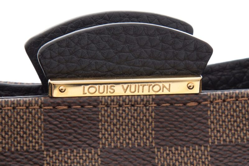 Louis Vuitton Brown & Black iPhone XS Max Folio Case - Image 6