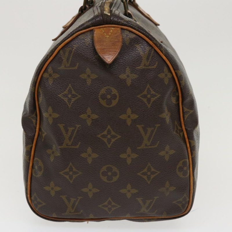 LOUIS VUITTON Monogram Speedy 30 Hand Bag M41526 LV Auth bs4502 - Image 2