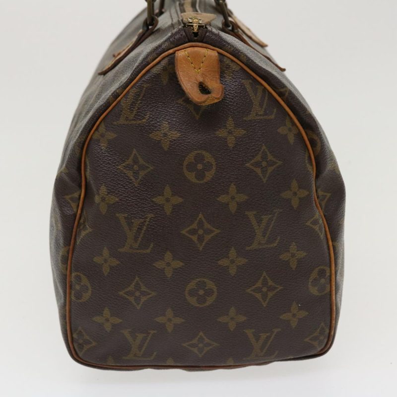LOUIS VUITTON Monogram Speedy 30 Hand Bag M41526 LV Auth bs4502 - Image 3