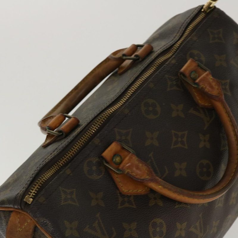 LOUIS VUITTON Monogram Speedy 30 Hand Bag M41526 LV Auth bs4502 - Image 6