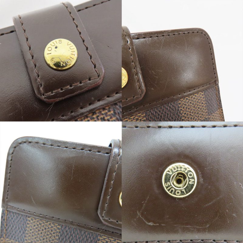 LOUIS VUITTON compact coin card holder NoirM82245 Monogram Shadow - Image 9