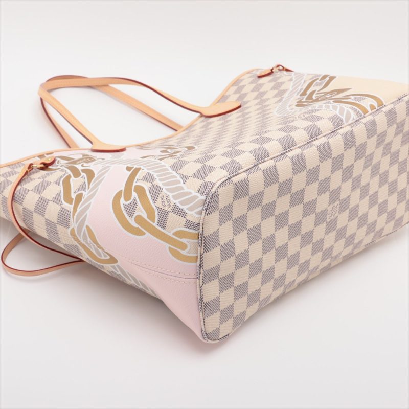 Louis Vuitton Damier Azur Neverfull GM (SHG-3YpfKS) - Image 4