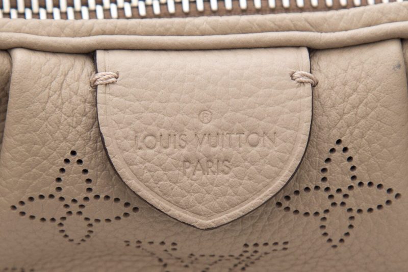 Louis Vuitton Beige Silk Mix & Straps Bandeau Scarf - Image 6