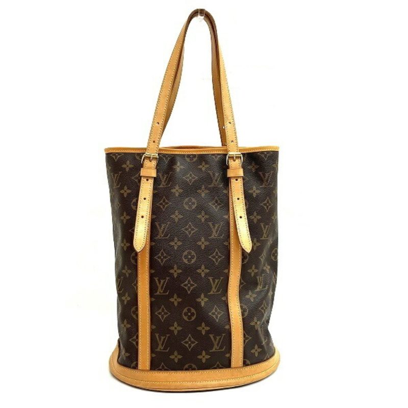 Louis Vuitton BucketLeather Shoulder Bag ()