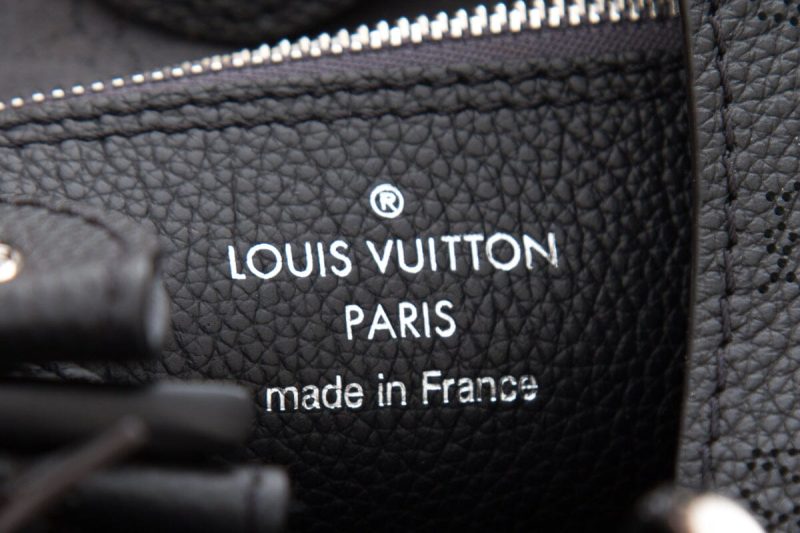 Louis Vuitton Black Monogram Mahina Why Knot MM - Image 6