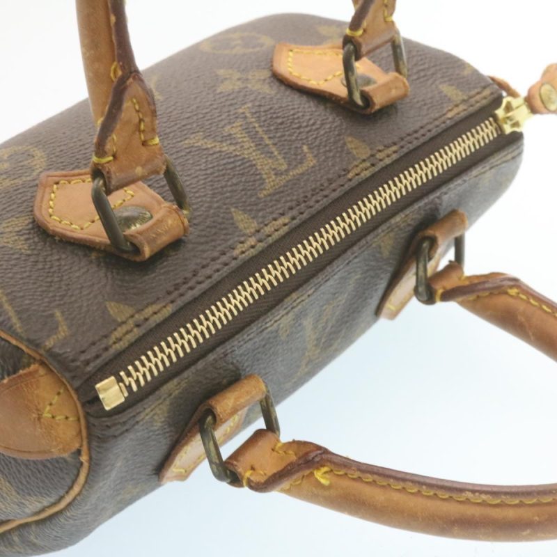 LOUIS VUITTON Monogram Mini Speedy Hand Bag M41534 LV Auth ds353 - Image 5