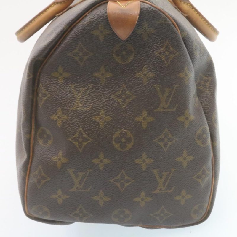 LOUIS VUITTON Monogram Speedy 35 Hand Bag M41524 LV Auth ds370 - Image 3