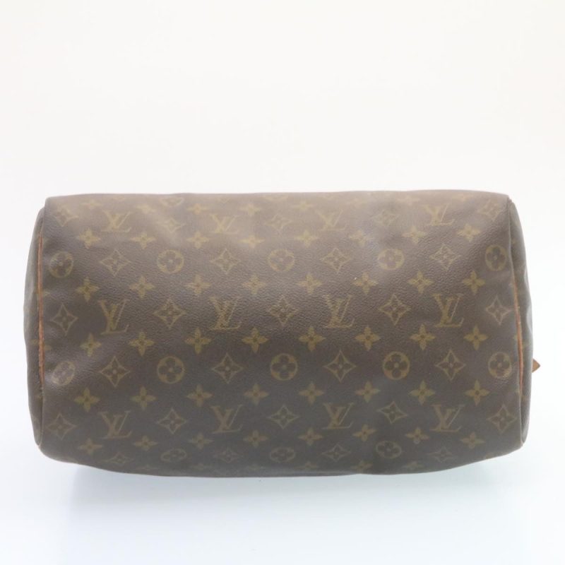 LOUIS VUITTON Monogram Speedy 35 Hand Bag M41524 LV Auth ds370 - Image 4