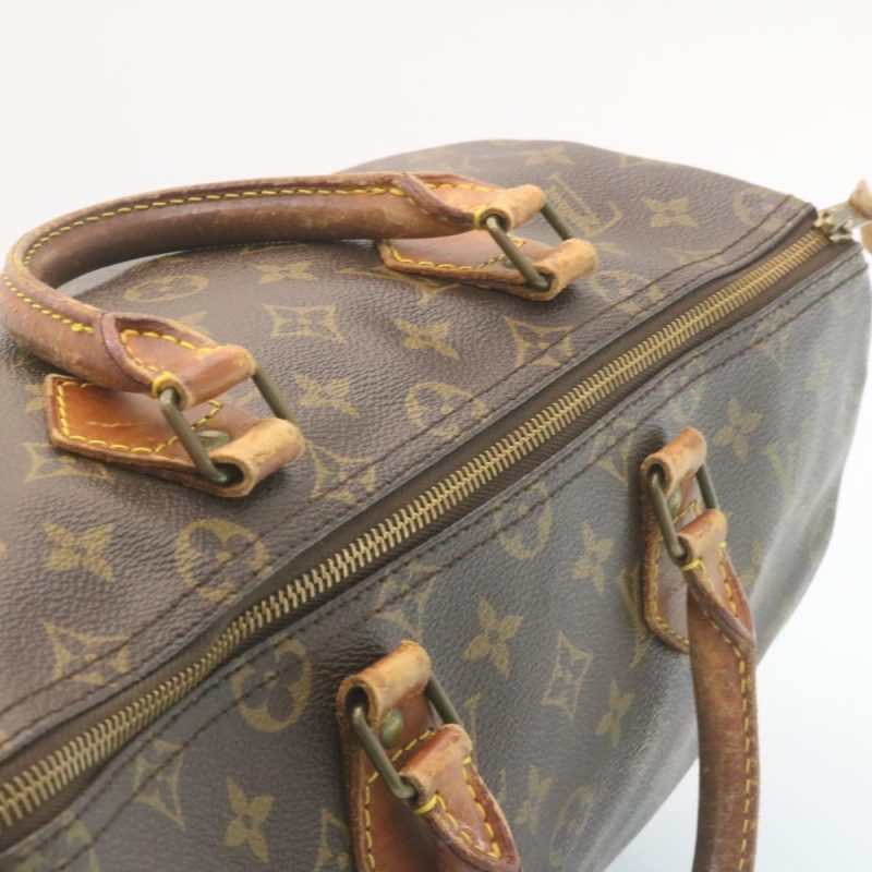 LOUIS VUITTON Monogram Speedy 35 Hand Bag M41524 LV Auth ds377 - Image 5