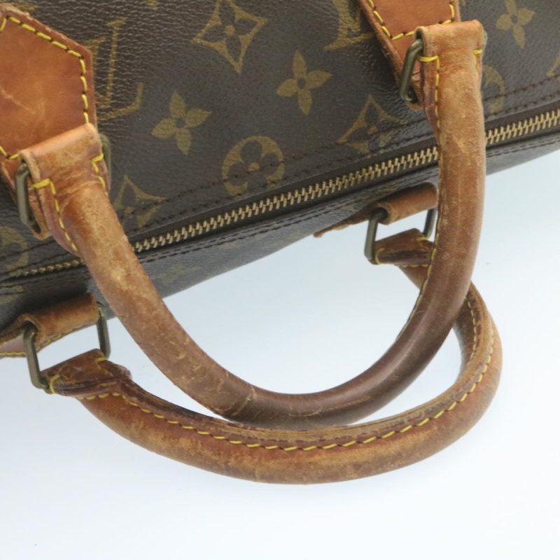 LOUIS VUITTON Monogram Speedy 35 Hand Bag M41524 LV Auth ds377 - Image 6