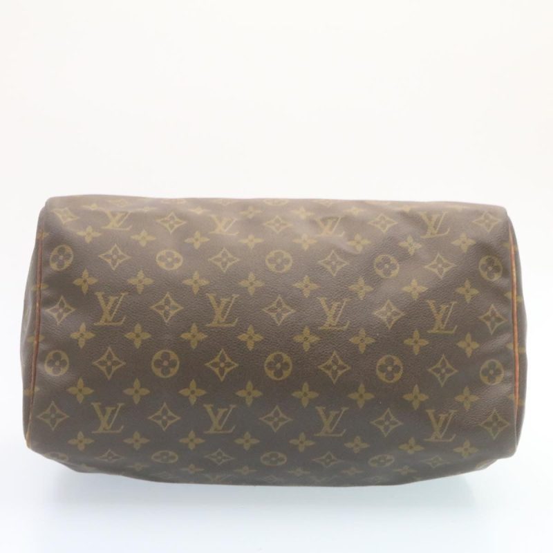 LOUIS VUITTON Monogram Speedy 35 Hand Bag M41524 LV Auth ds377 - Image 4