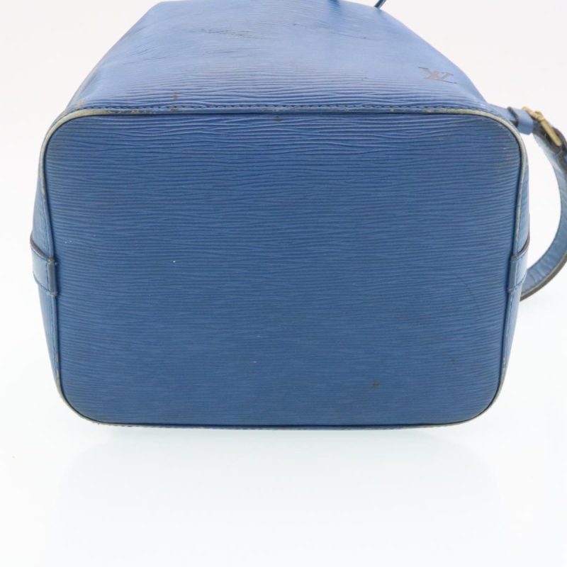 LOUIS VUITTON Epi Petit Noe Shoulder Bag Blue M44105 LV  ds423 - Image 5