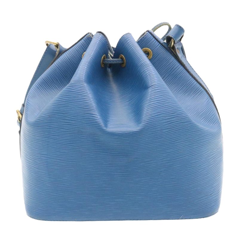 LOUIS VUITTON Epi Petit Noe Shoulder Bag Blue M44105 LV  ds423