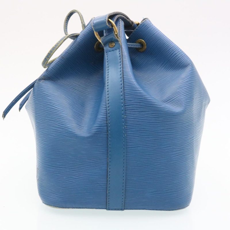 LOUIS VUITTON Epi Petit Noe Shoulder Bag Blue M44105 LV  ds423 - Image 3