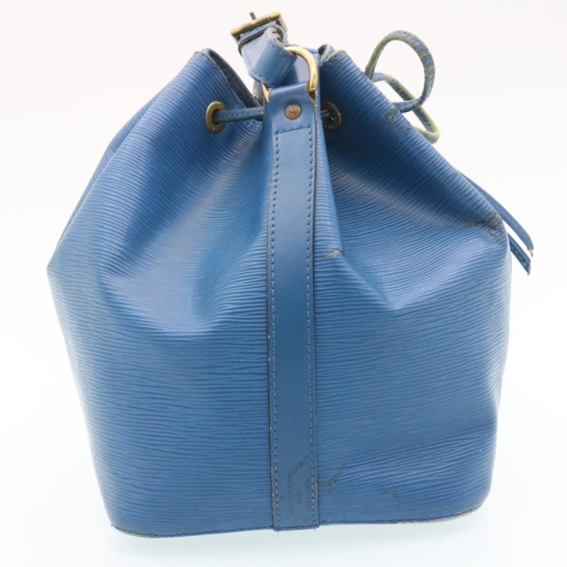 LOUIS VUITTON Epi Petit Noe Shoulder Bag Blue M44105 LV  ds423 - Image 4