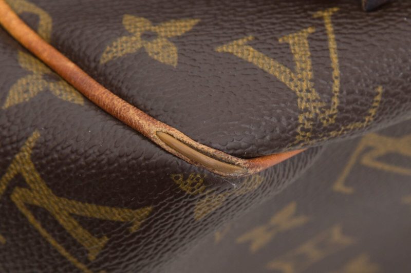 Louis Vuitton Brown Canvas Shoulder Bag Medium Monogram - Image 7