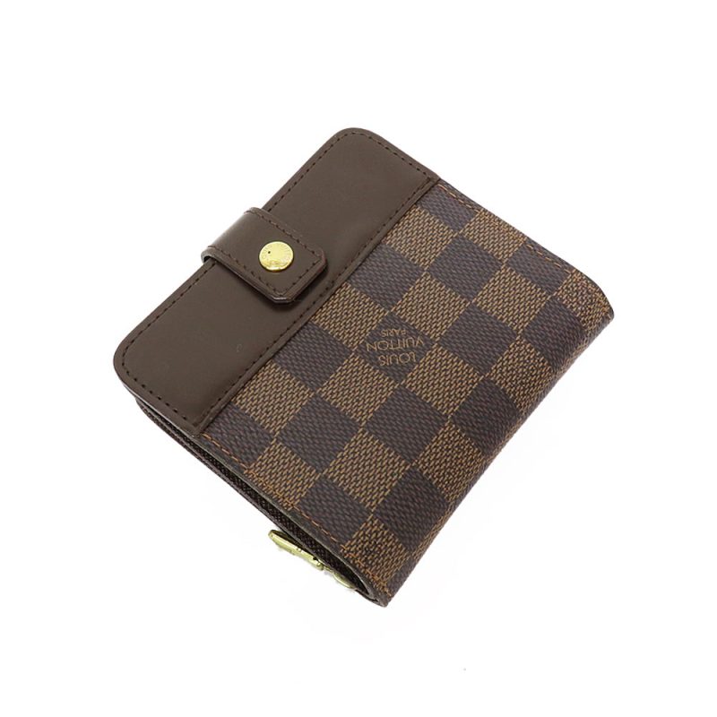 LOUIS VUITTON compact coin card holder NoirM82245 Monogram Shadow - Image 10