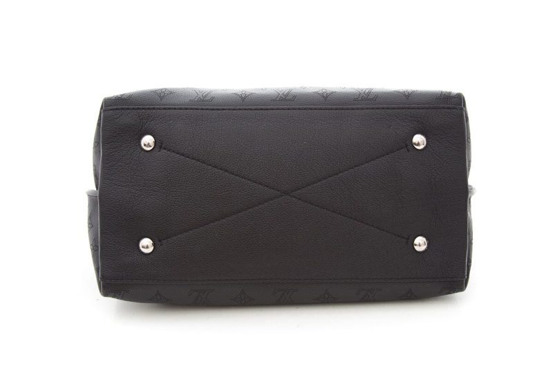 Louis Vuitton Black Monogram Mahina Why Knot MM - Image 5