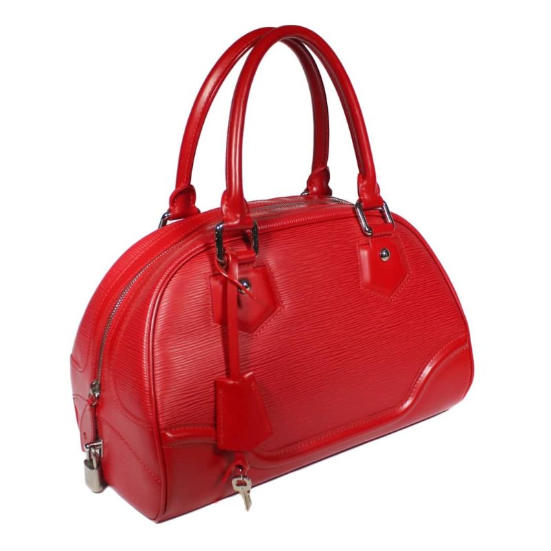 Louis Vuitton Bowling Montaigne PM Red Epi - Image 2
