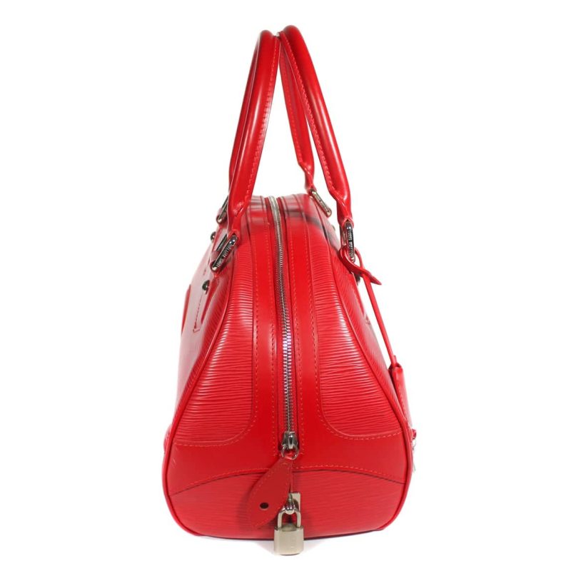 Louis Vuitton Bowling Montaigne PM Red Epi - Image 6
