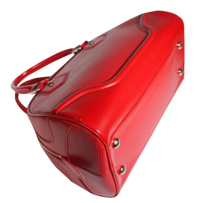 Louis Vuitton Bowling Montaigne PM Red Epi - Image 10