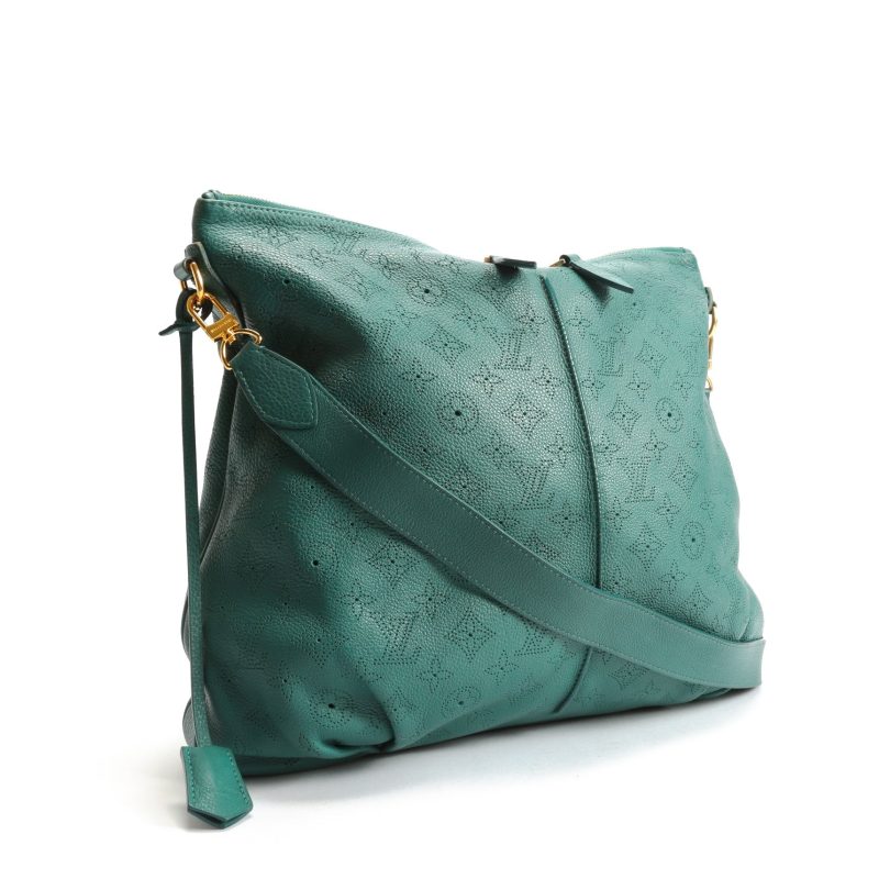 LOUIS VUITTON Selene MM Monogram Mahina Aqua - Image 2