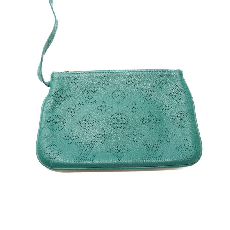 LOUIS VUITTON Selene MM Monogram Mahina Aqua - Image 9