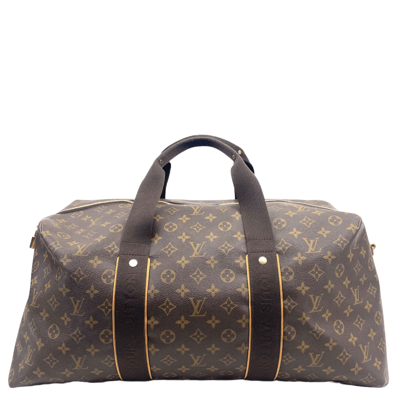 LOUIS VUITTON Beaumarchais Damier Ebene & Light Pink Top Handle - OUTLET FINAL SALE
