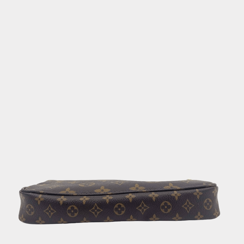 LOUIS VUITTON Pouchette w/Canvas Strap - Image 5