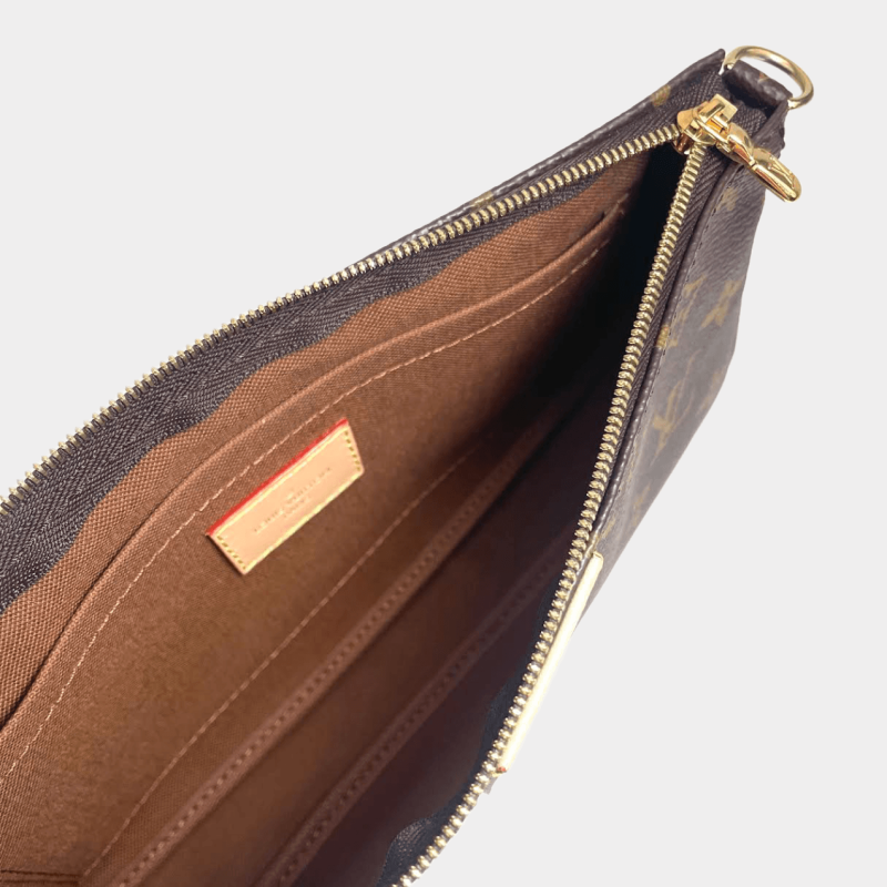 LOUIS VUITTON Pouchette w/Canvas Strap - Image 6