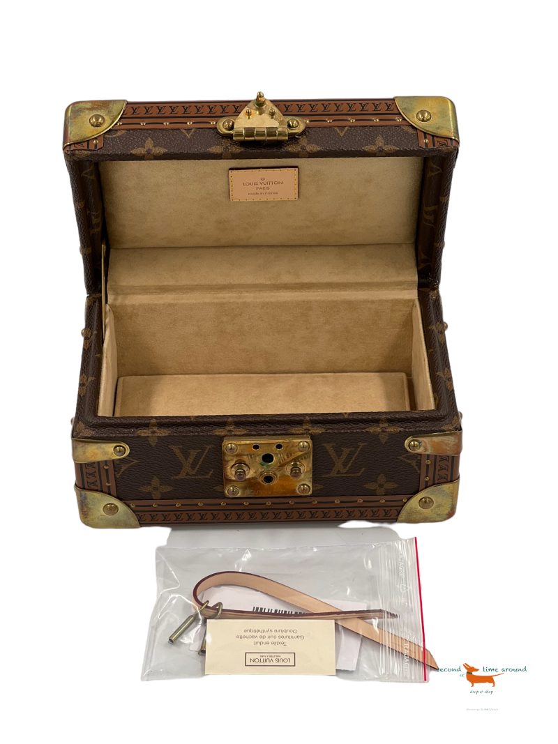 LOUIS VUITTON Coffret Tresor PinkM47000 Monogram Size 24 - Image 5