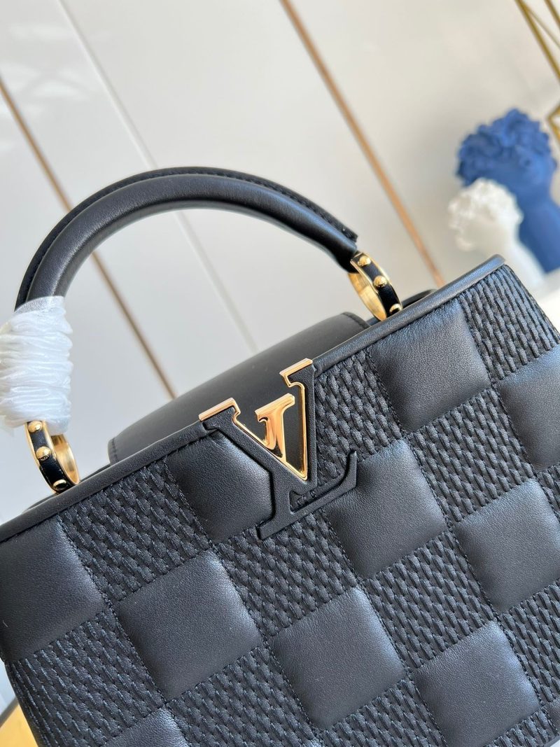 Louis Vuitton Capucines BB Crocodilien Brillant Ocean Blue - Image 5
