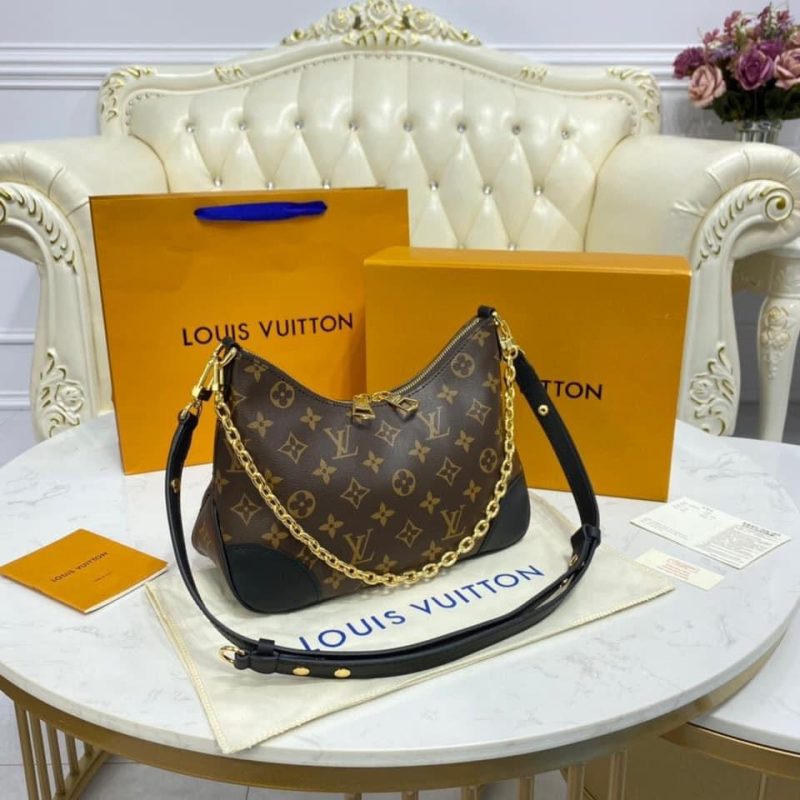 Louis Vuitton Boulogne Bag Black Monogram - Image 2