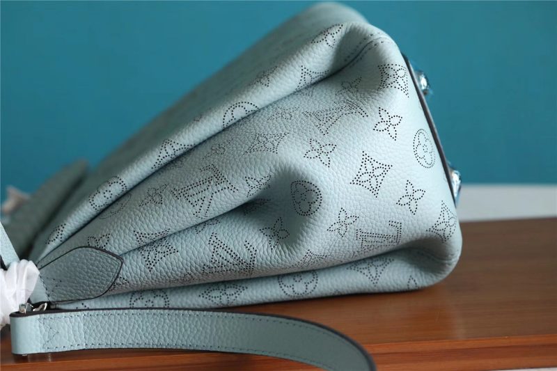 LOUIS VUITTON Babylone BB Bag Mahina Grey - Image 3