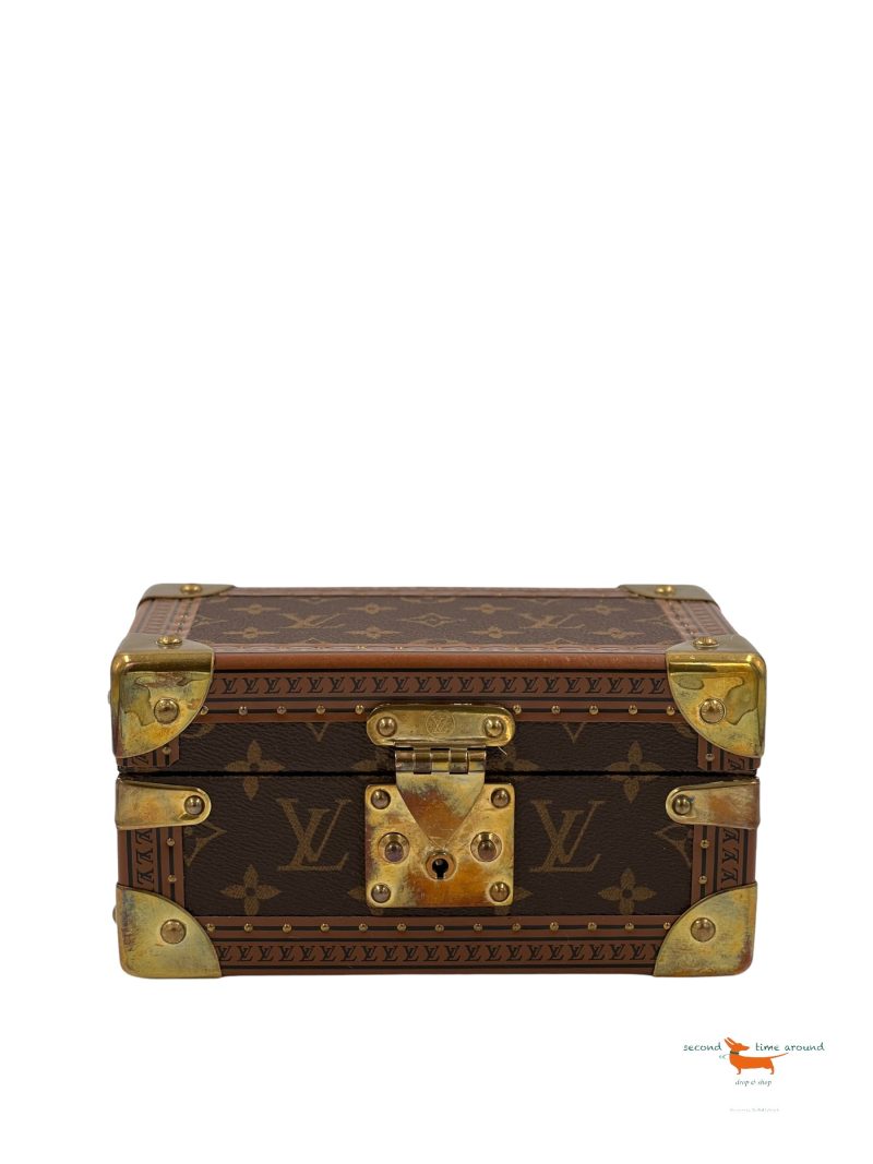 LOUIS VUITTON Coffret Tresor PinkM47000 Monogram Size 24