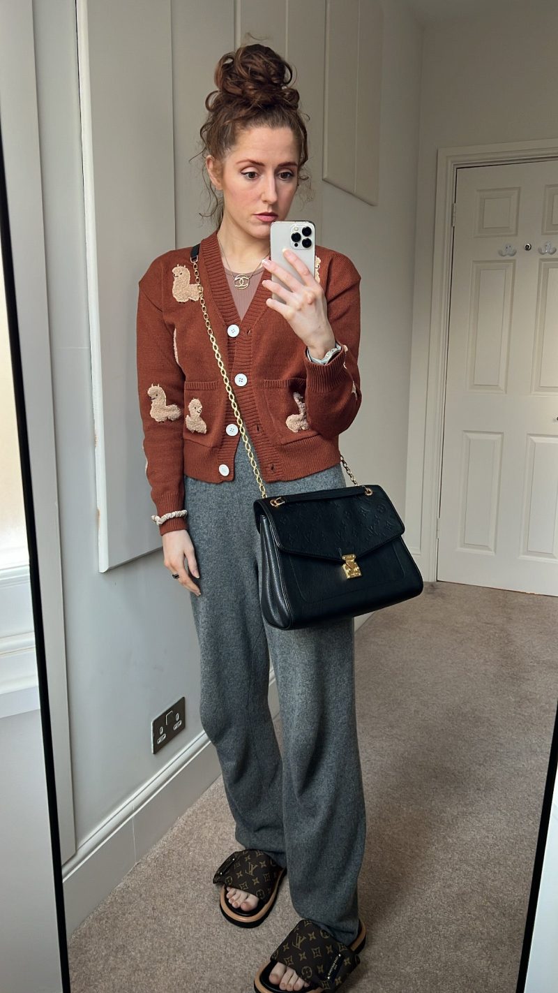 Louis Vuitton Black Empreinte V Tote MM - Image 4