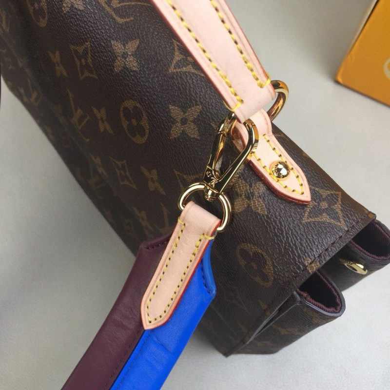 Louis Vuitton Cluny MM Bag Epi Leather Rose Ballerine - Image 4