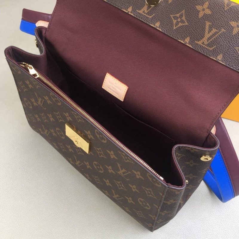 Louis Vuitton Cluny MM Bag Epi Leather Rose Ballerine - Image 5